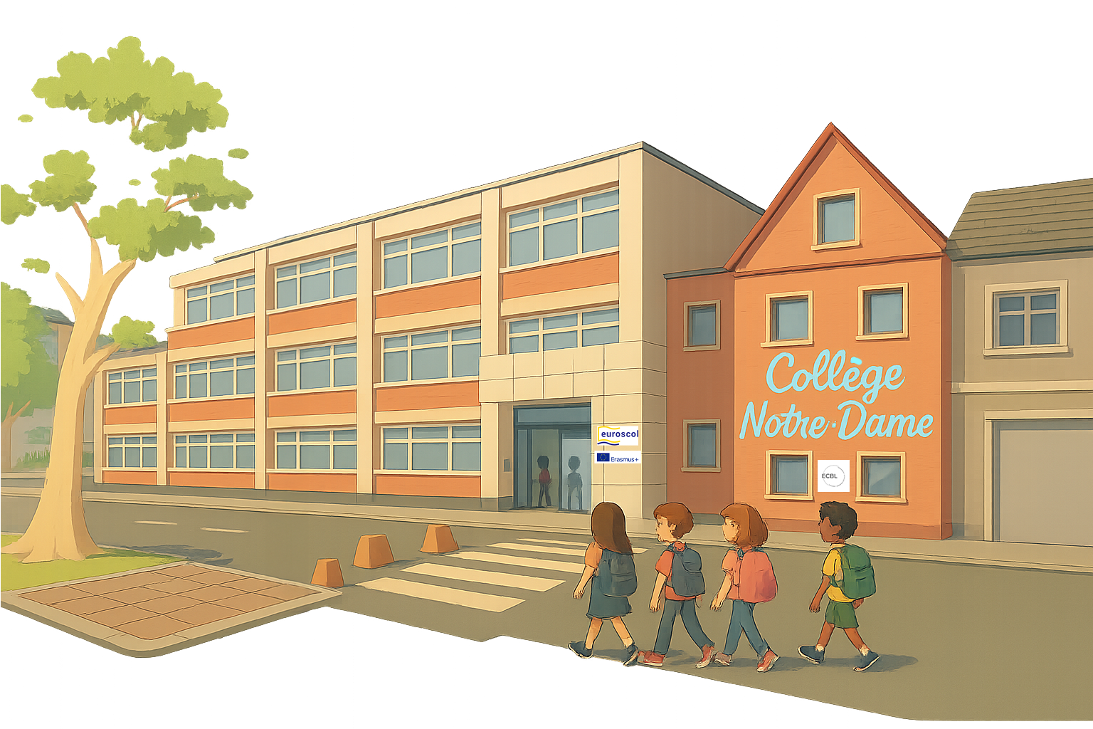 Illustration du Collège - Mode Jour